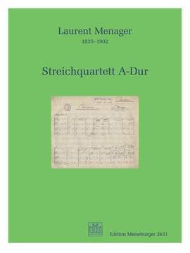 Menager, L: Quartett A-Dur op 1