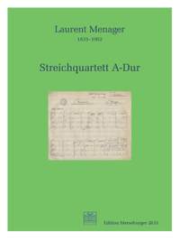 Menager, L: Quartett A-Dur op 1