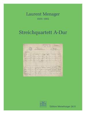 Menager, L: Quartett A-Dur op 1