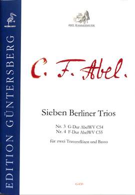 Abel, C F: 7 Berliner Trios 3+4