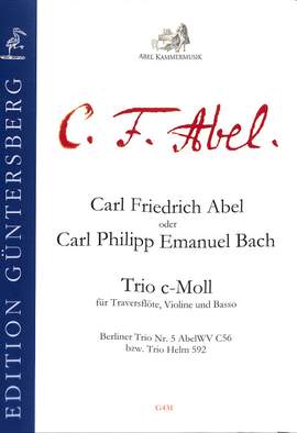 Abel, C F: 7 Berliner Trios 5
