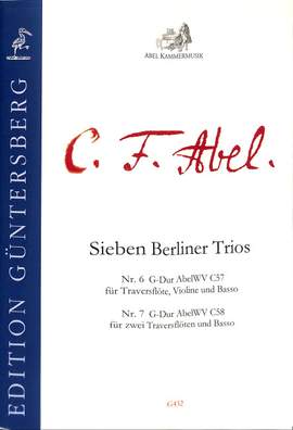 Abel, C F: 7 Berliner Trios 6+7