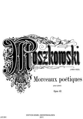 Moszkowski, M: Morceaux poetiques op 42