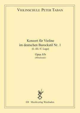 Taban, P: Konzert im deutschen Barockstil 1 op 8b