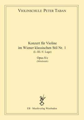 Taban, P: Konzert im Wiener klassischen Stil 1 op 8c
