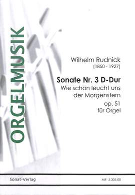 Rudnick, W: Sonate 3 D-Dur