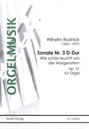 Rudnick, W: Sonate 3 D-Dur
