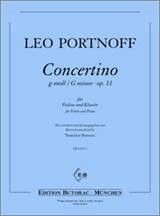 Portnoff, L: Concertino g-moll op 11