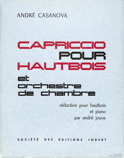 Casanova, A: Capriccio