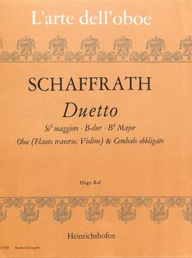 Schaffrath, C: Duetto B-Dur