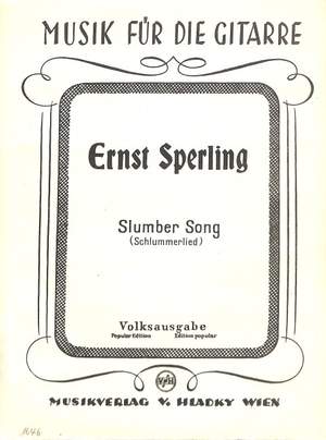 Sperling, E: Slumber Song - Schlummerlied
