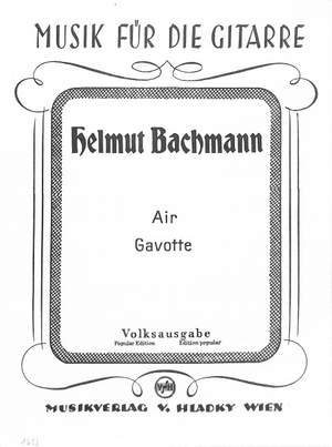 Bachmann, H: Air + Gavotte