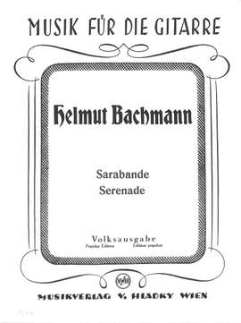 Bachmann, H: Sarabande