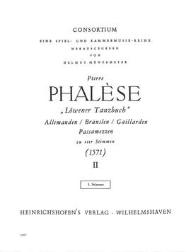Phalèse, P: Löwener Tanzbuch 2