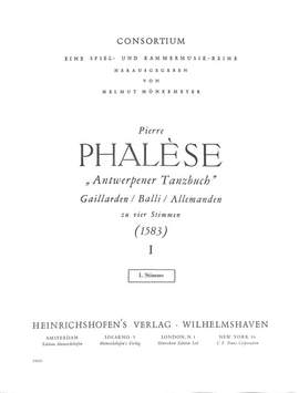 Phalèse, P: Antwerpener Tanzbuch 1