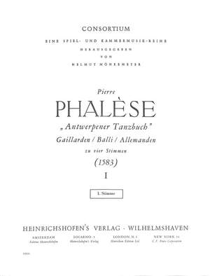 Phalèse, P: Antwerpener Tanzbuch 1