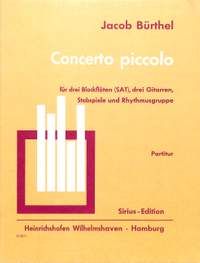 Buerthel, J: Concerto piccolo