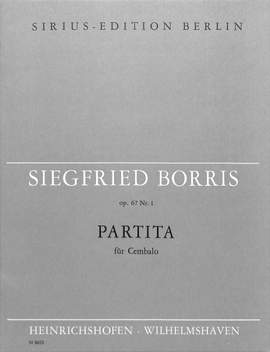 Borris, S: Partita op 67/1
