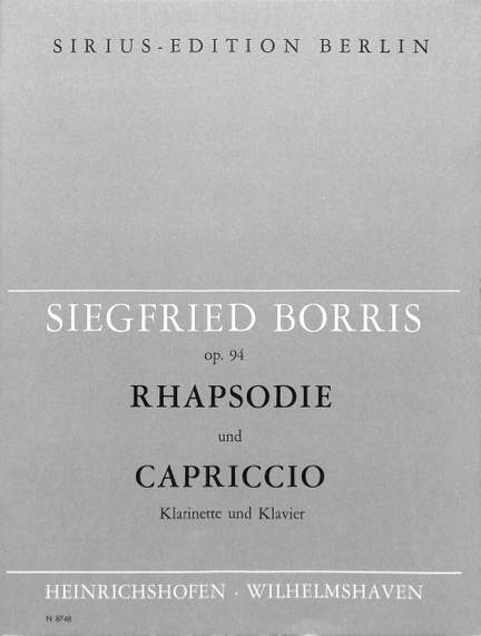 Borris, S: Rhapsodie