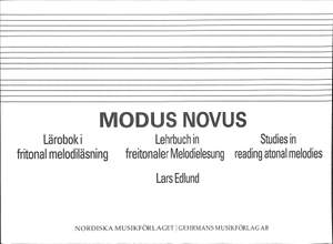Edlund, L: Modus novus