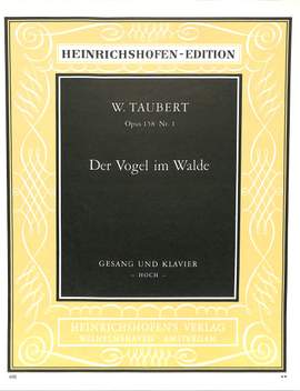 Taubert, W: Vogel im Walde op 158/5