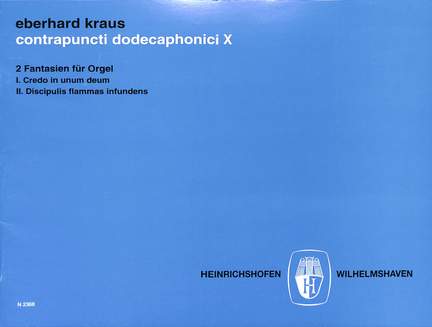 Kraus, E: Contrapuncti dodecaphonici 10