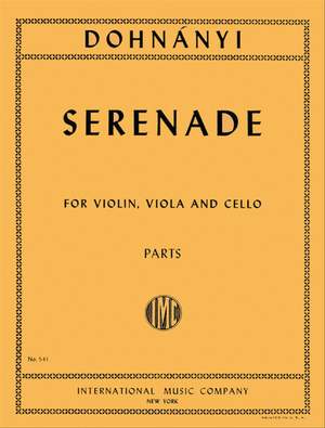 Dohnányi, E v: Serenade In C Major, Opus 10
