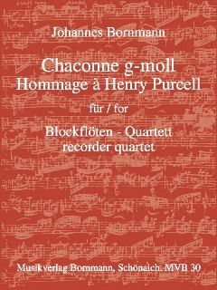 Bornmann, J: Chaconne g-moll hommage a Henry Purcell