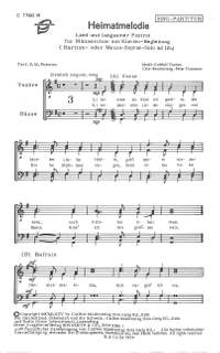 Fischer, G: Heimatmelodie