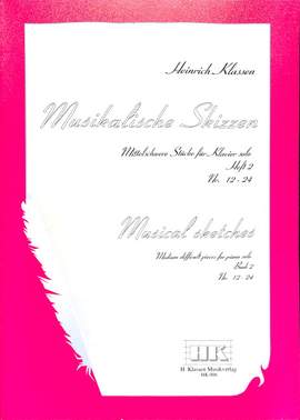Klassen, H: Musikalische Skizzen 2 (12-24)