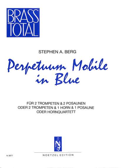 Perpetuum mobile in blue