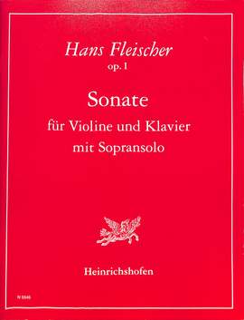 Fleischer, H: Sonate op 1