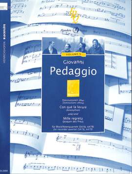 Pedaggio, G: Diminutionen über Con que la lavare (Anonymus)