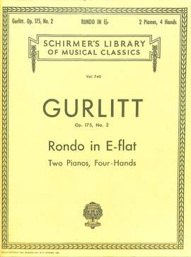 Gurlitt, C: Rondo 2 Es-Dur op 175