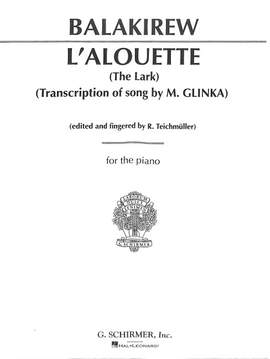Balakirev, M A: L'alouette (the lark)