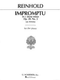 Reinhold, H: Impromptu Cis-Dur op 28/3