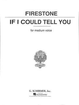 Firestone, I: If I could tell you F-Dur