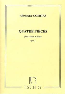 Comitas, A: 4 Pieces op 1