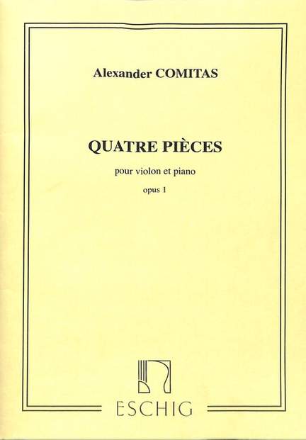 Comitas, A: 4 Pieces op 1
