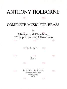 Holborne, A: Complete music for brass