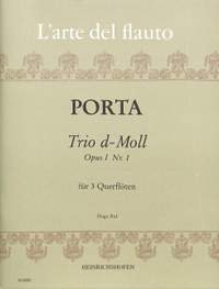Porta, B: Trio 1 d-moll op 1