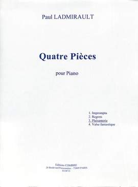 Ladmirault, P: Plaisanterie (aus 4 pieces)