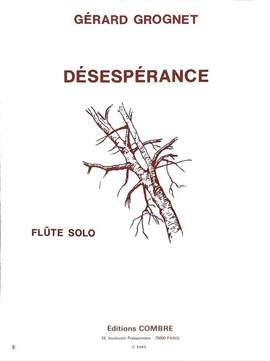 Grognet, G: Desesperance