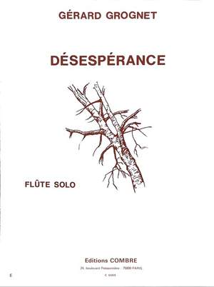 Grognet, G: Desesperance