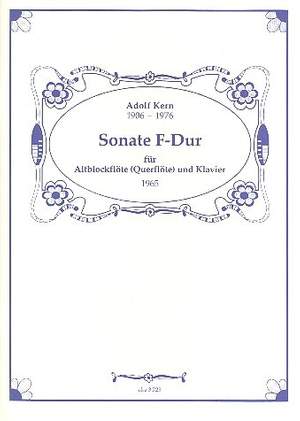 Kern, A: Sonate F-Dur F major