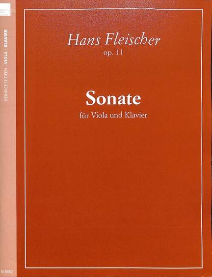 Fleischer, H: Sonate op 11