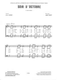 Ducret, A: Soir d'Octobre
