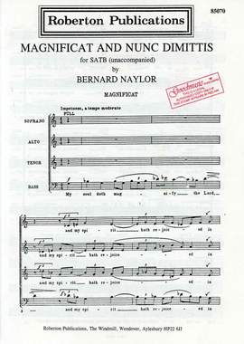 Naylor, B: Magnificat + Nunc dimittis