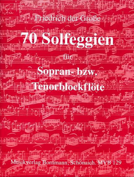 Friedrich II.: 70 Solfeggien