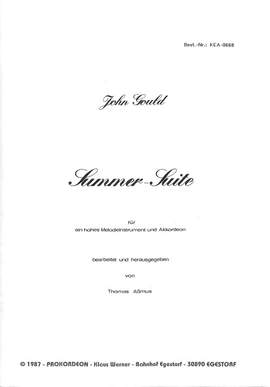 Gould, J: Summer Suite